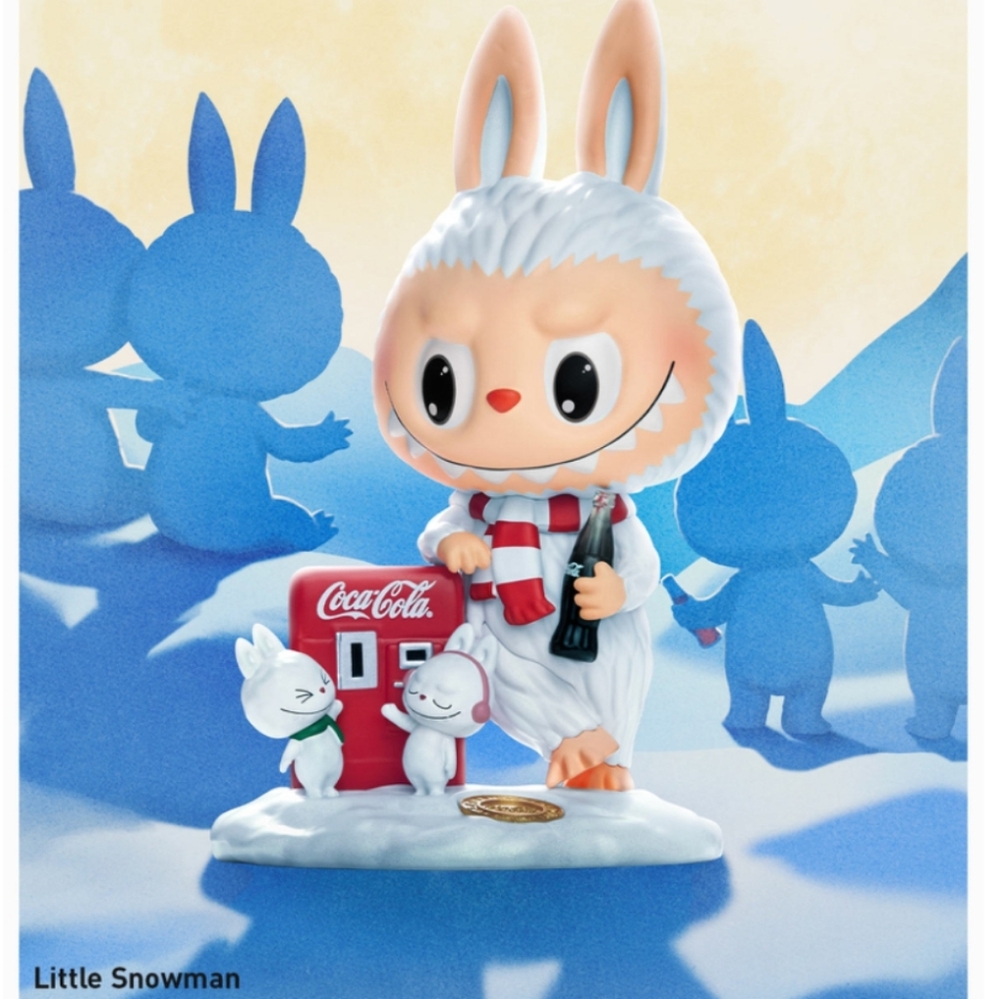 THE MONSTERS COCA-COLA Series Figures NIB - Little Snowman‎